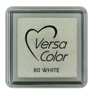 Tusz VersaColor pigmentowy Tsukineko White Biały poduszka do stempli mała