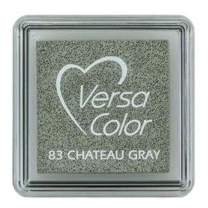 Tusz VersaColor pigmentowy Tsukineko Chateau Gray – Szary Chateau poduszka do stempli mała