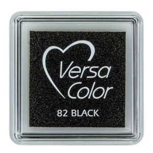 Tusz VersaColor pigmentowy Tsukineko Sky Black – Czarny poduszka do stempli mała