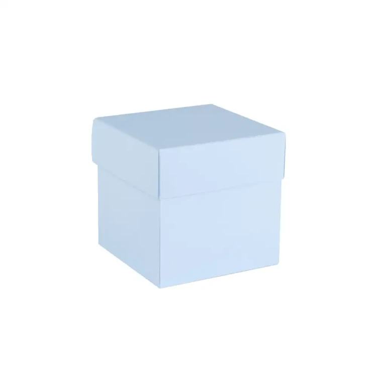 Pudełko exploding box Błękitne 8x8x8cm
