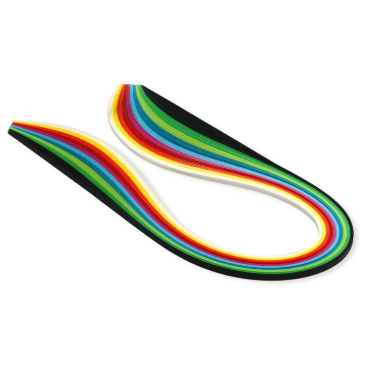 Papiery do quillingu Mix 10 Kolorów 5mm