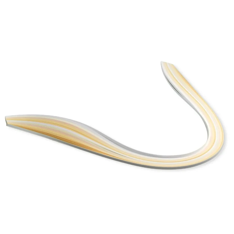 Papiery do quillingu Białe, Kremowe, Jasnożółte 10mm