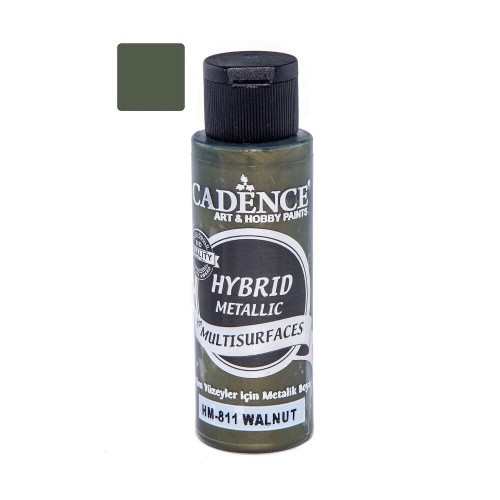Farba hybrydowa metaliczna Orzechowa Zieleń 70ml