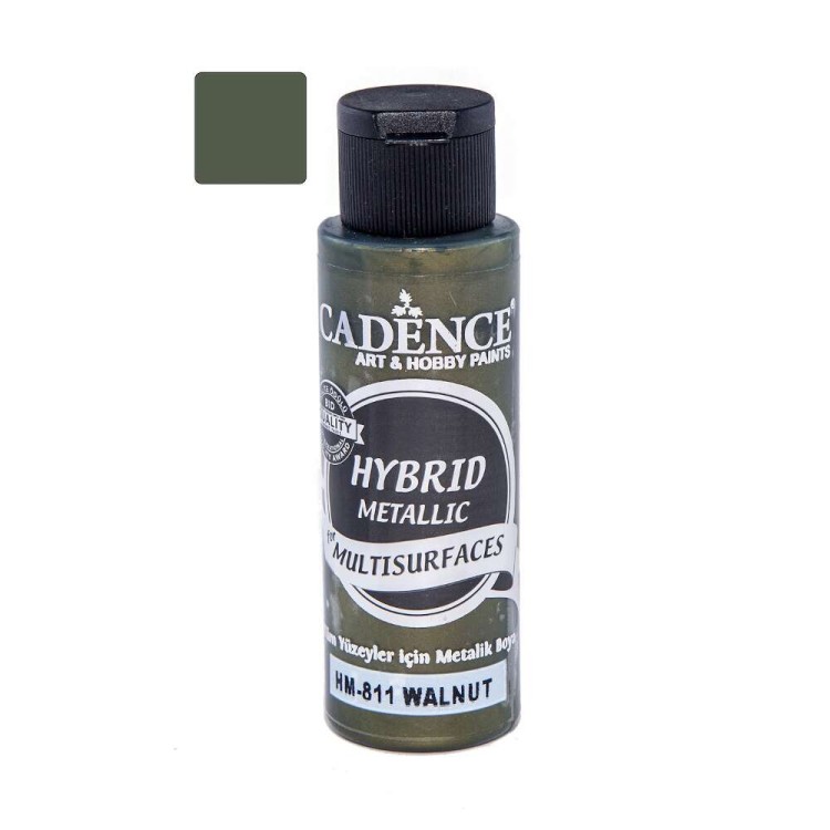 Farba hybrydowa metaliczna Orzechowa Zieleń 70ml