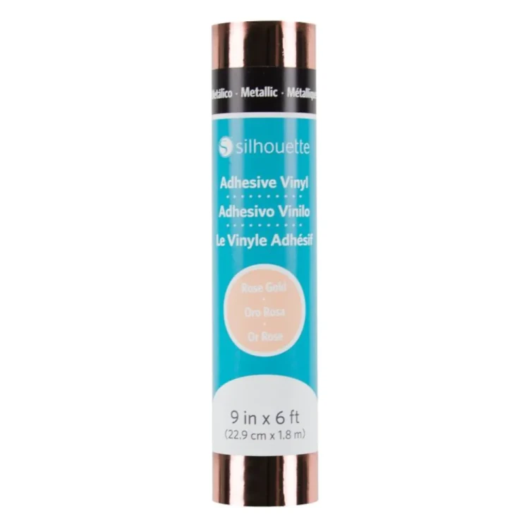 Folia samoprzylepna Rose Gold Metaliczna Silhouette – 22,9cm x 3,05m