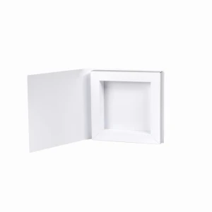 Pudełko Białe Shadow box z okładką Rzeczy z Papieru
