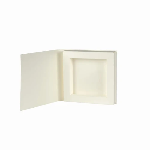 Pudełko Kremowe Shadow box z okładką