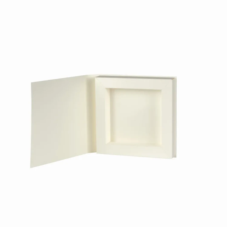 Pudełko Kremowe Shadow box z okładką