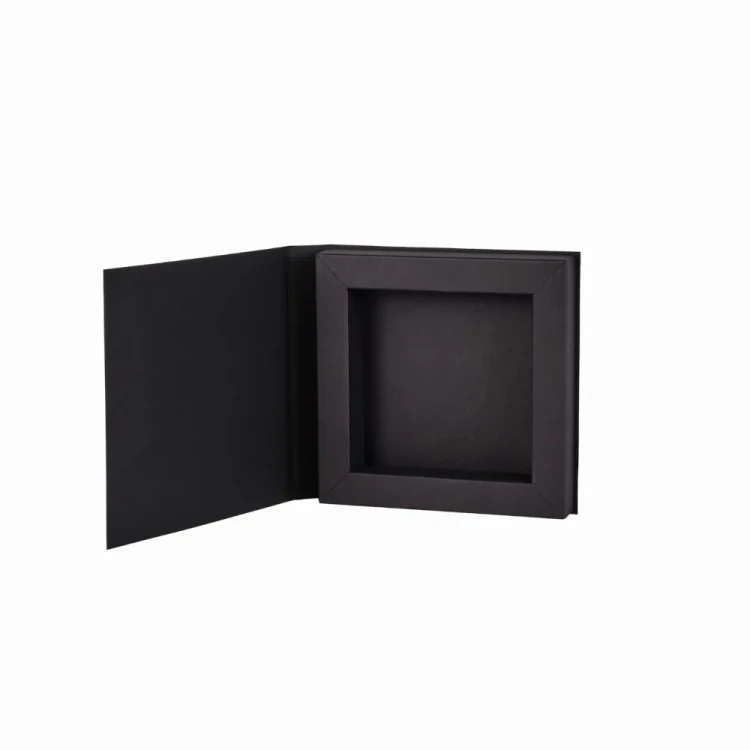 Pudełko Czarne Shadow box z okładką