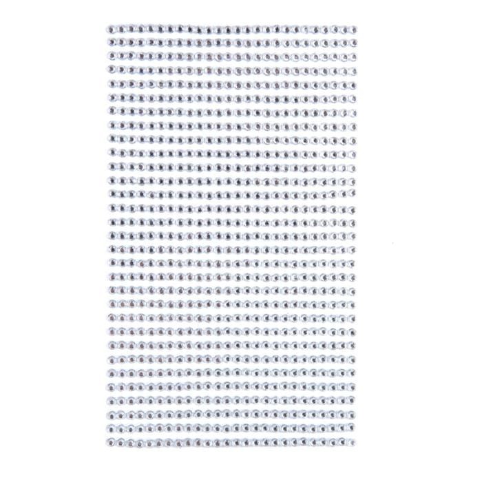 Kryształki samoprzylepne 3mm Kryształ 806szt.