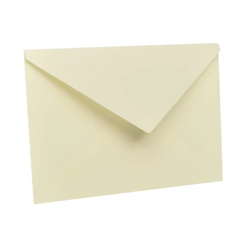 Koperta C6 Kremowa - 11,4x16,2 cm
