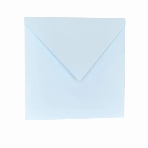 Koperta kwadratowa Błękitna 15x15cm