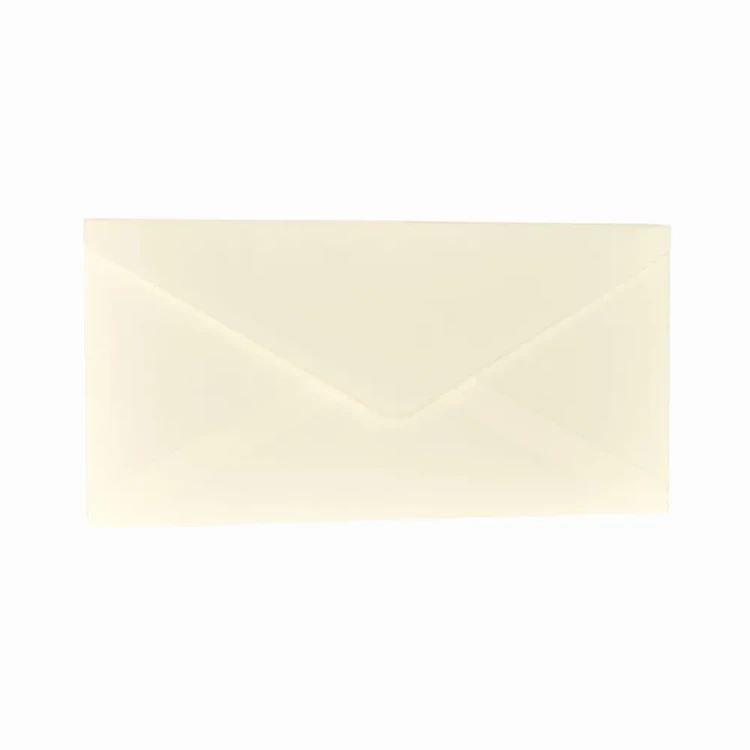 Koperta do kartki DL Kremowa 11x22cm