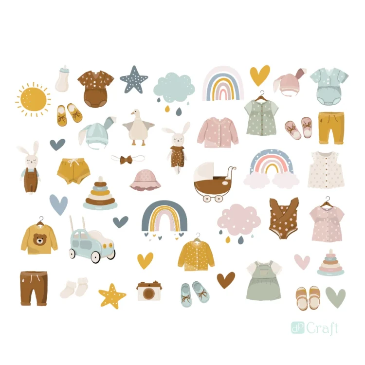 Kształty papierowe Baby CEOZ-184