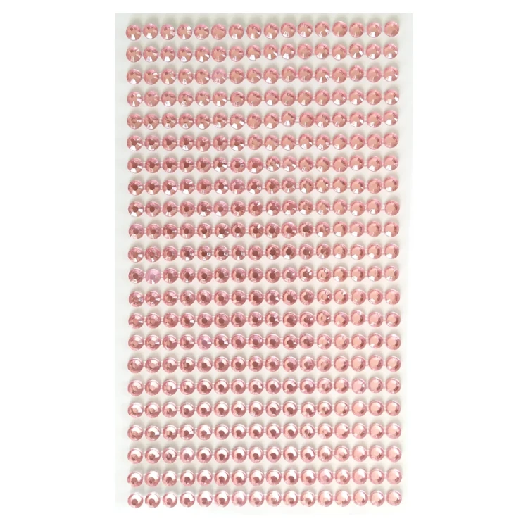Diamenciki Samoprzylepne Antyczny Róż 5 mm 352 sztuk