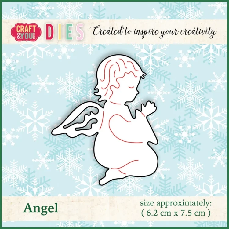 Wykrojnik Klęczący Aniołek