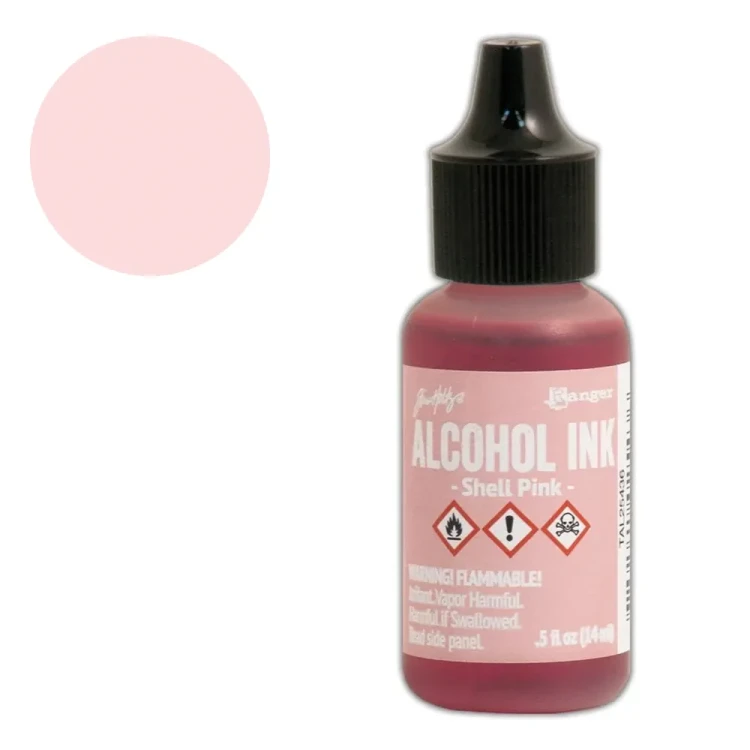 Różowa Muszla Tusz alkoholowy Tim Holtz 14 ml