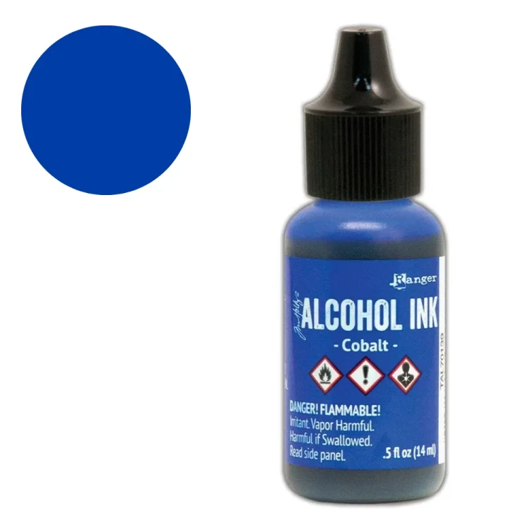 Kobaltowy Tusz alkoholowy Tim Holtz 14 ml