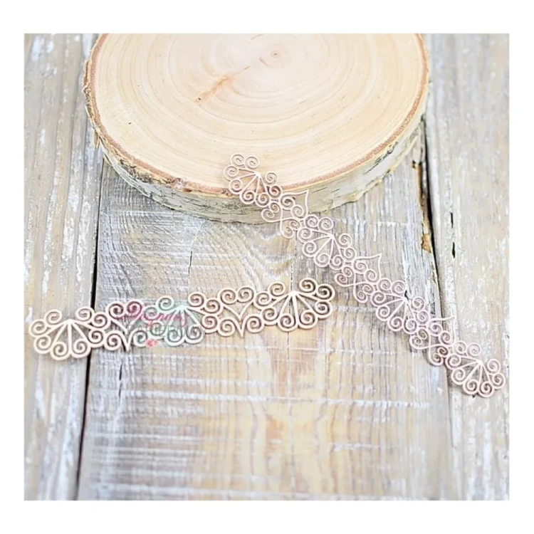 Koronkowe bordery 2 - tekturka ozdobna