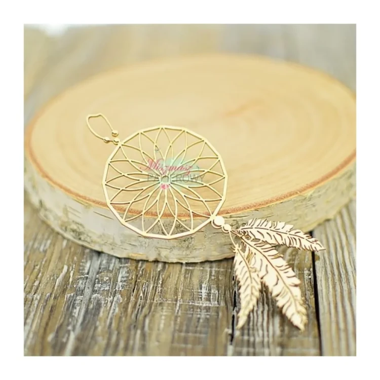 Łapacz snów – rozetka - tekturka ozdobna