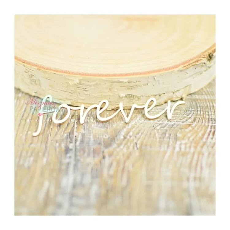 Forever – napis tekturka ozdobna