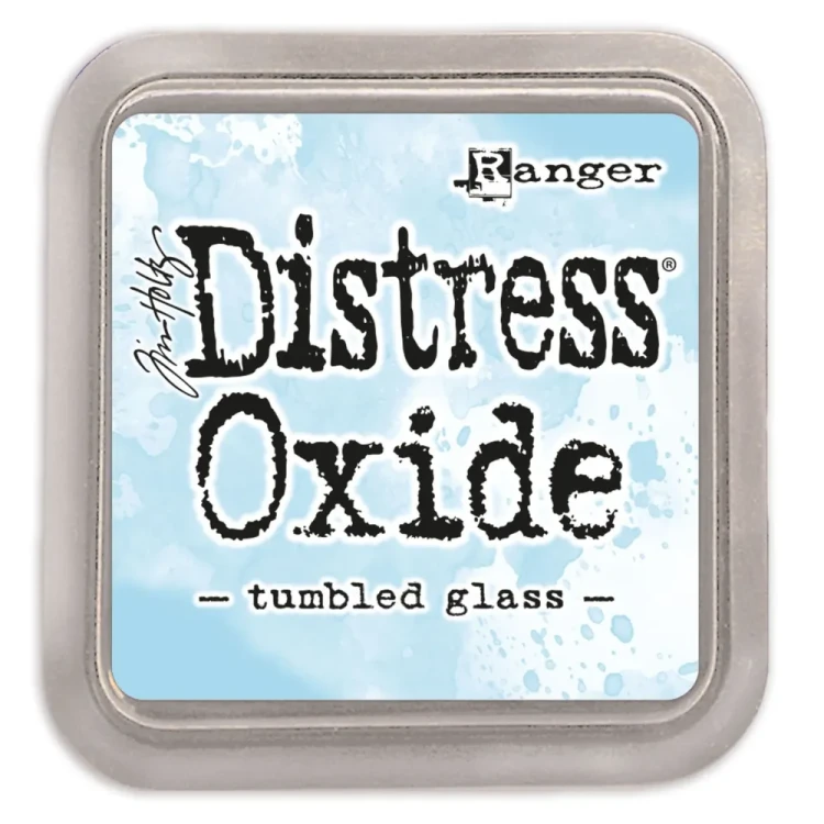 Tusz Distress Oxide Tumbled Glass