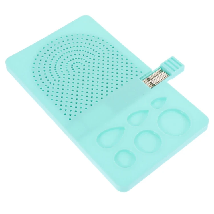 Duży podkład do quillingu ze sztyftami i szablonem