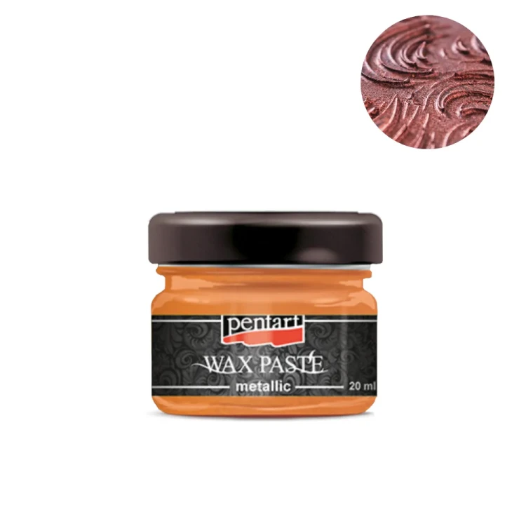 Pasta woskowa metaliczna Ogniste Złoto 20 ml