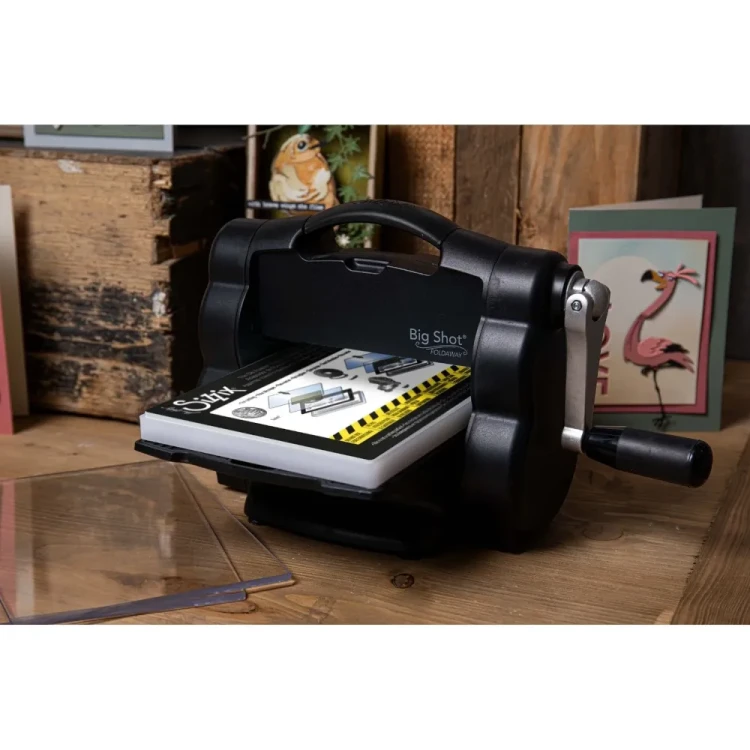 Sizzix Big Shot Foldaway Machine Only (Black) inspired by Tim Holtz 665305