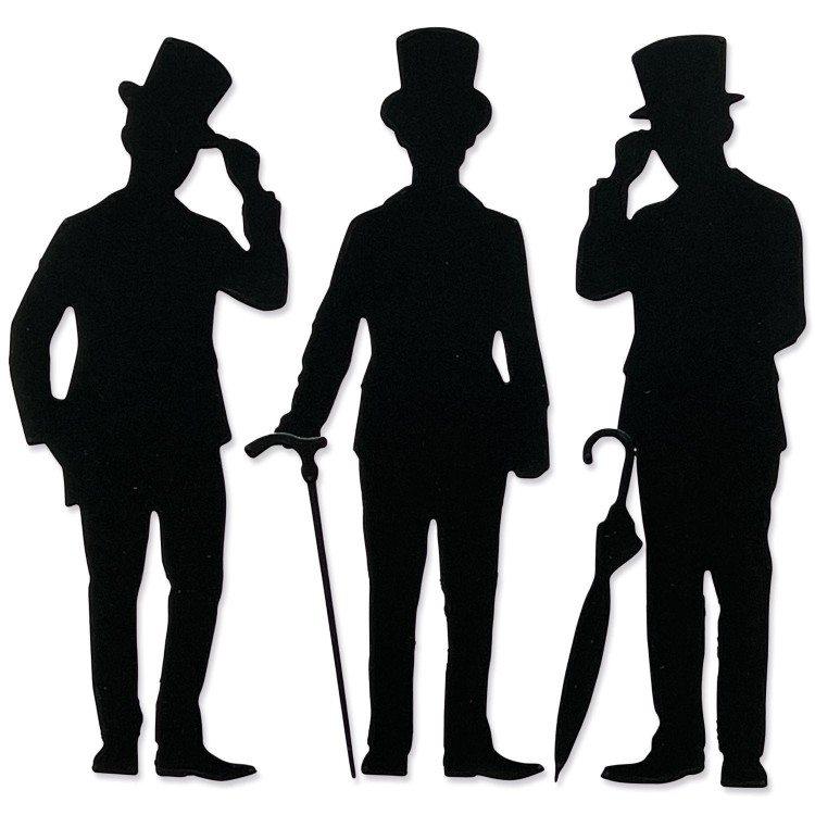 Gentlemen Wykrojniki do papieru 5 sztuk Tim Holtz