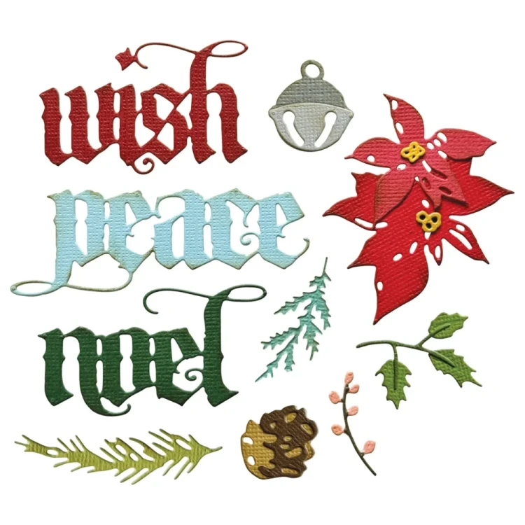 Wykrojniki Thinlits Vault Holiday Classic by Tim Holtz