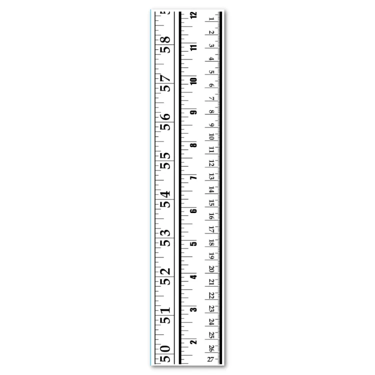 Folder do embossingu Linijka 6,5x30,5 cm