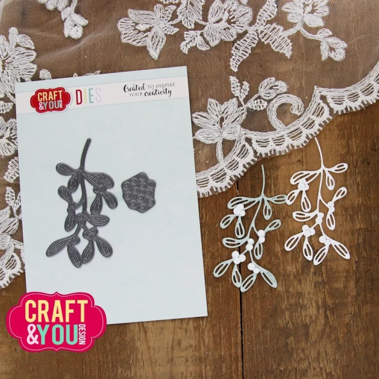 Wykrojnik Jemioła Craft&You Design | Sklep dla Kreatywnych