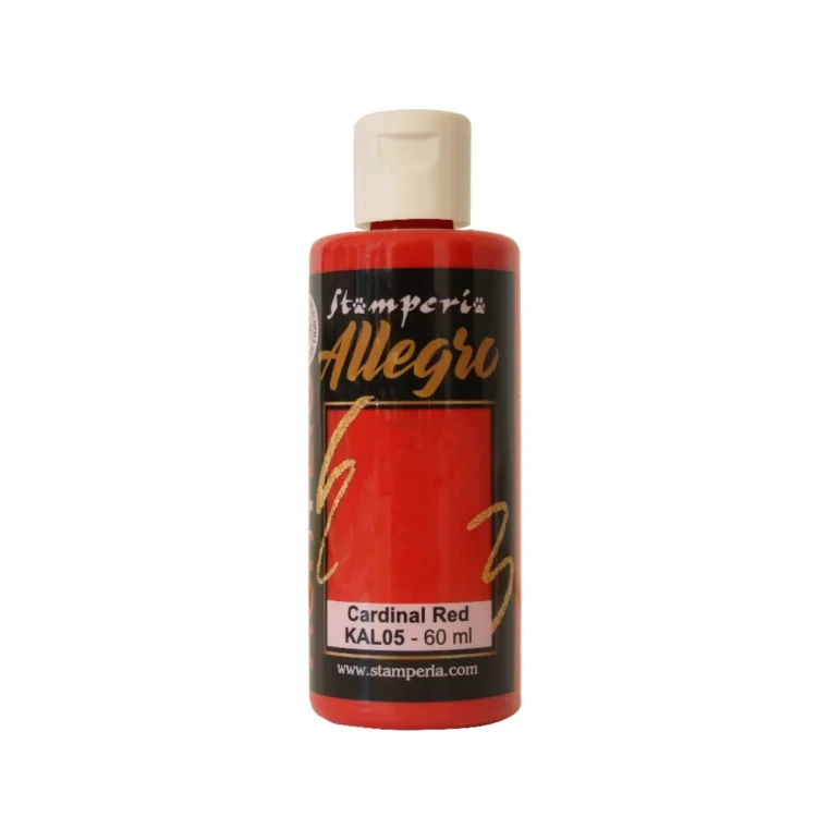 Farba Akrylowa Allegro Czerwony Kardynalski
