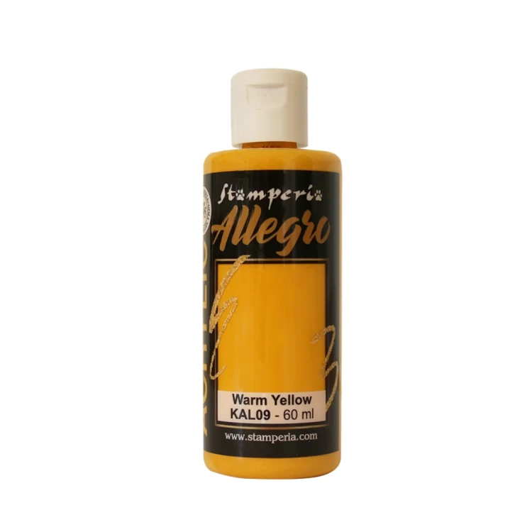 Farba Akrylowa Allegro Żółty Ciepły