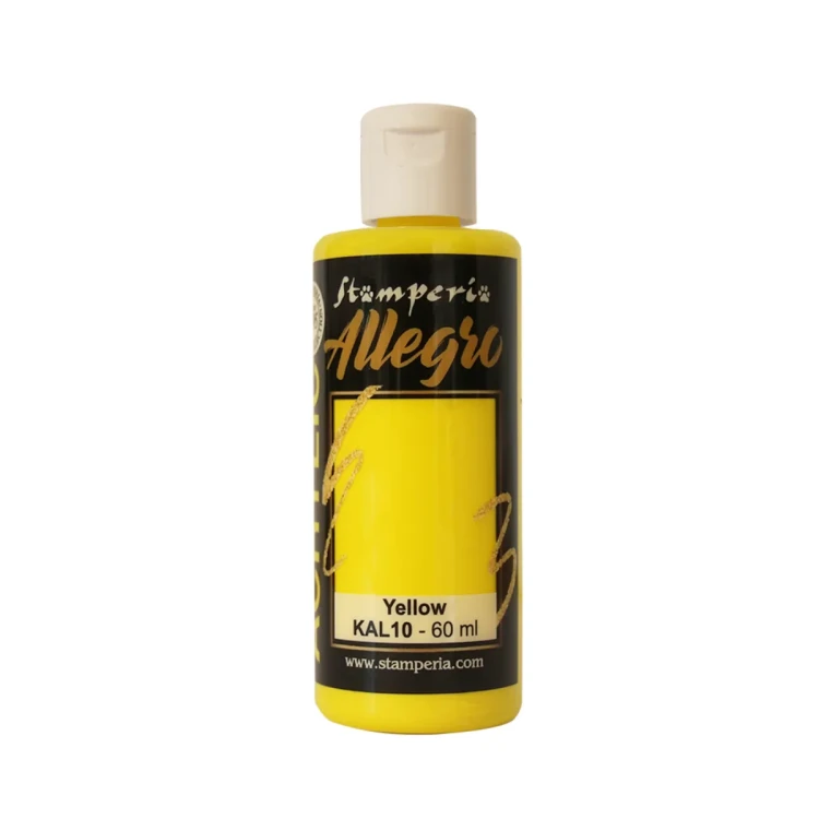 Farba Akrylowa Allegro Żółty