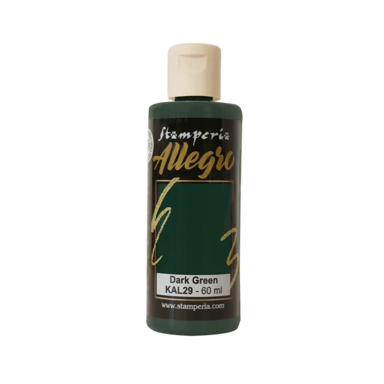 Farba Akrylowa Allegro Zielony Ciemny