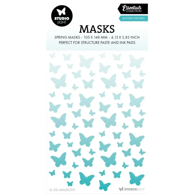 Maska Motyle Butterfly Pattern