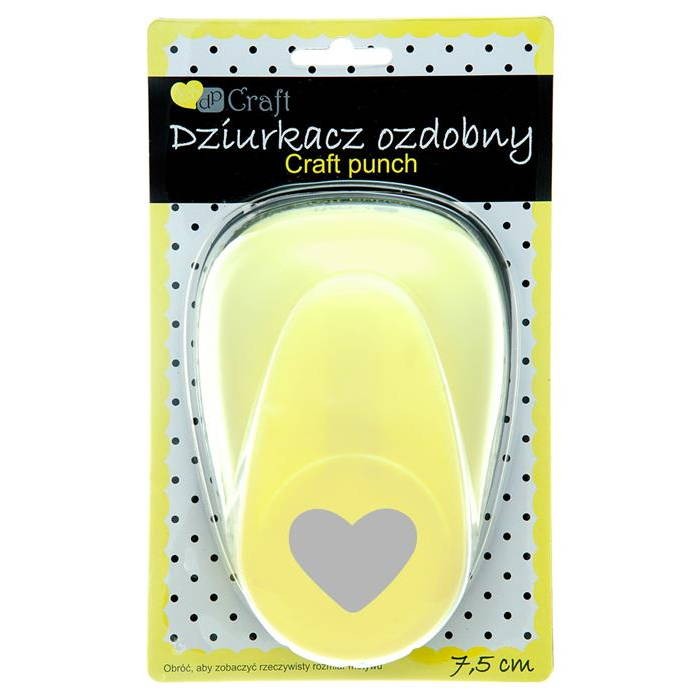 Duży dziurkacz ozdobny DUŻE SERCE