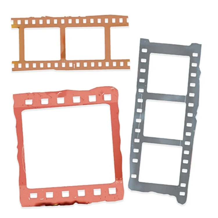 Zestaw wykrojników Kadry 3 sztuki