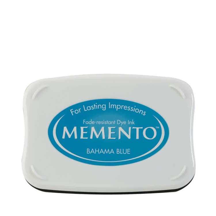 Tusz do stempli Niebieski Memento Bahama Blue