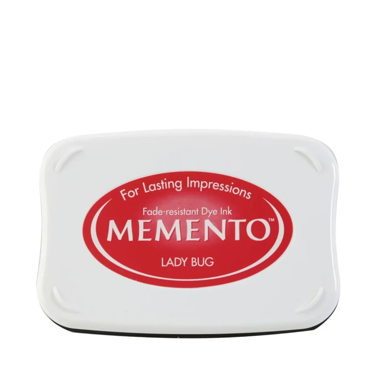 Tusz do stempli Czerwony Memento Lady Bug