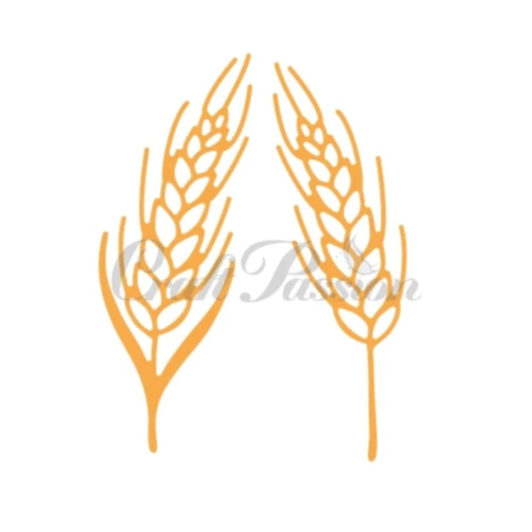 Zestaw wykrojników Kłosy Zboża