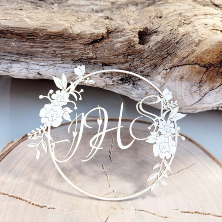 Ramka z różyczkami IHS