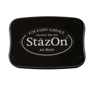 Tusz StazOn Jet Black - Czarny