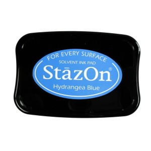 Tusz StazOn Hydrangea Blue - Błękit Hortensji