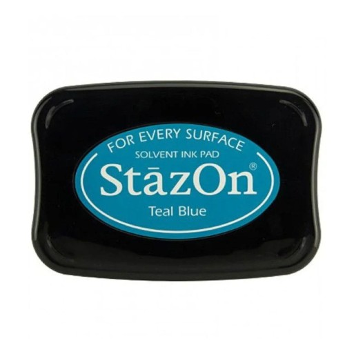 Tusz StazOn Teal Blue - Morska Zieleń