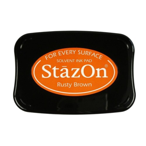 Tusz StazOn Rusty Brown - Rdzawy Brązowy