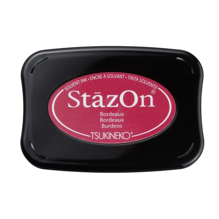 Tusz StazOn Bordeaux - Bordowy