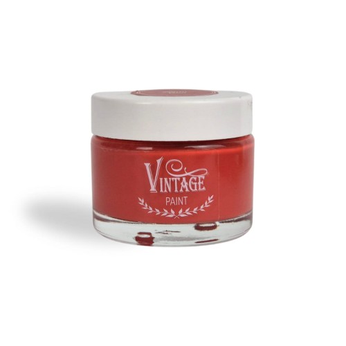 Farba kredowa ekologiczna Vintage Paint - Warm Red